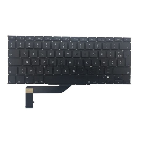 Teclado de repuesto para Macbook Pro Retina A1398 con diseño QWERTY