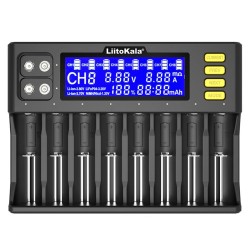 chargeur de batterie 18650 26650 21700 26700 AA AAA