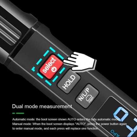 Mini multimètre numérique intelligent 3 en 1, testeur sans Contact pour réparation de cartes mères de téléphones 