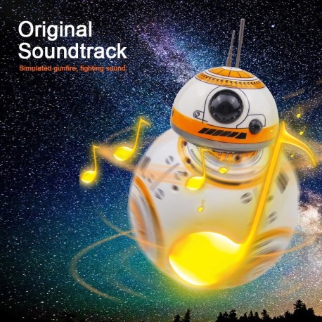 Robot BB 8 , télécommande avec son, jouets pour enfant