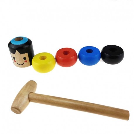 Juguete: el hombre de madera irrompible, juegos de magia