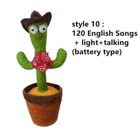 My Cactus parlant qui dance et chante pour enfants