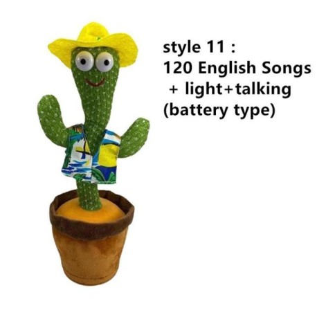 My Cactus parlant qui dance et chante pour enfants