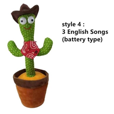 My Cactus parlant qui dance et chante pour enfants