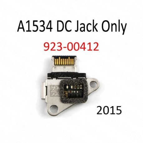 Conector de carga para MacBook Retina 12" A1534, i/o USB C 2015, 2016, 2017