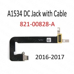 Conector de carga para MacBook Retina 12" A1534, i/o USB C 2015, 2016, 2017