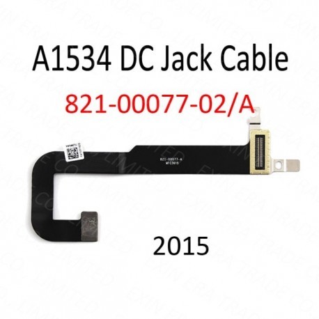 Conector de carga para MacBook Retina 12" A1534, i/o USB C 2015, 2016, 2017