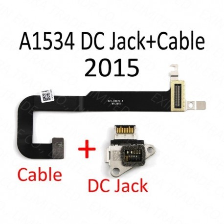 Connecteur charge  pour MacBook Retina 12 "A1534, i/o USB C  2015, 2016, 2017