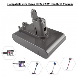 Bater&iacute;a de 4000 mAh, aspiradora de mano Dyson DC35 Tipo B, DC44 Tipo B, DC31 Tipo B