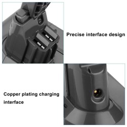 Bonacell &ndash; batterie de remplacement pour aspirateurs Dyson V7 Animal V7 Motorhead Pro V7 Trigger V7, 6000mAh, 21.6V, sans fil, H