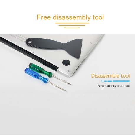Batterie Apple Macbook Pro 13  A1582  outils gratuits, ME864, ME865, A1502, 2015