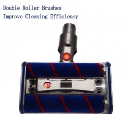 Cepillo de doble rodillo para aspiradoras Dyson V7, V8, V10, V11