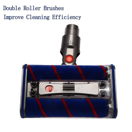 Brosse double rouleau pour aspirateur Dyson V7, V8, V10, V11