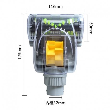 Dust mite brush for Dyson V6 vacuum cleaner