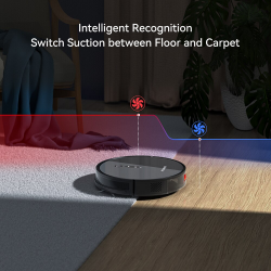 4000 Pa aspirateur humide et sec Robot navigation visuelle balayeuse appareil m&eacute;nager intelligent sol et tapis vadrouille lavage