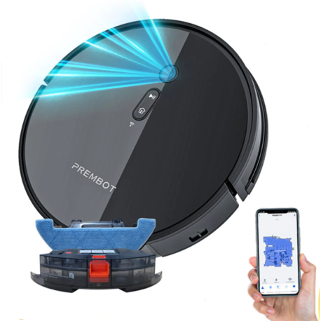 4000 Pa aspirateur humide et sec Robot navigation visuelle balayeuse appareil ménager intelligent sol et tapis vadrouille lavage