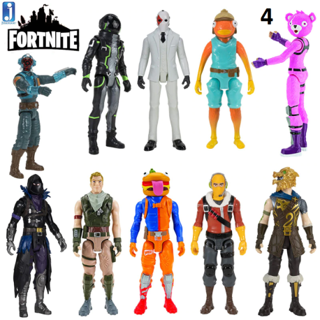Ensemble de figurines Fortnite de 20cm, modèle Raptor Black Knight, figurines d&39action, modèles de jeu, jouets d&39anniversair