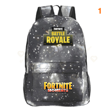 Fortnite – sac à dos Battle Royale pour adolescents, rose, bleu, noir, blanc, pour l&39école, capacité ordinateur, voyage, ordin