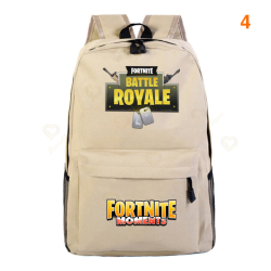 Fortnite - Battle Royale mochila para adolescentes, rosa, azul, negro, blanco, para la escuela, la capacidad del ordenador, viajes, port&aacute;til