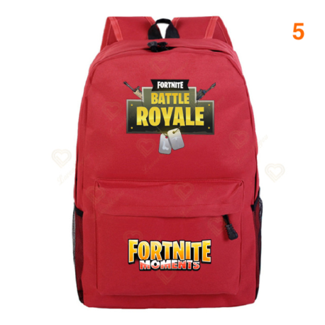 Fortnite – sac à dos Battle Royale pour adolescents, rose, bleu, noir, blanc, pour l&39école, capacité ordinateur, voyage, ordin