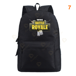 Fortnite - Battle Royale mochila para adolescentes, rosa, azul, negro, blanco, para la escuela, la capacidad del ordenador, viajes, port&aacute;til