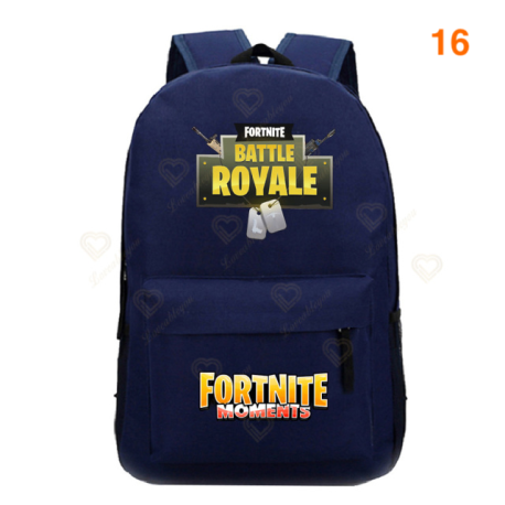Fortnite – sac à dos Battle Royale pour adolescents, rose, bleu, noir, blanc, pour l&39école, capacité ordinateur, voyage, ordin