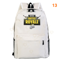 Fortnite - Battle Royale mochila para adolescentes, rosa, azul, negro, blanco, para la escuela, la capacidad del ordenador, viajes, port&aacute;til