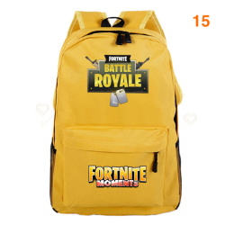 Fortnite - Battle Royale mochila para adolescentes, rosa, azul, negro, blanco, para la escuela, la capacidad del ordenador, viajes, port&aacute;til