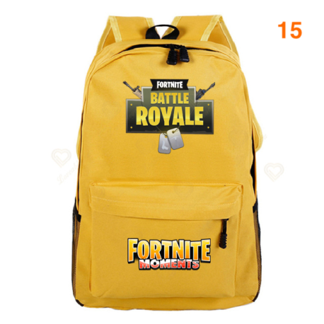 Fortnite – sac à dos Battle Royale pour adolescents, rose, bleu, noir, blanc, pour l&39école, capacité ordinateur, voyage, ordin