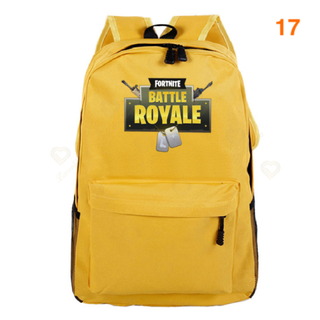 Fortnite – sac à dos Battle Royale pour adolescents, rose, bleu, noir, blanc, pour l&39école, capacité ordinateur, voyage, ordin