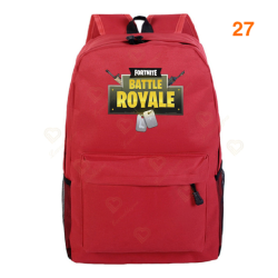Fortnite - Battle Royale mochila para adolescentes, rosa, azul, negro, blanco, para la escuela, la capacidad del ordenador, viajes, port&aacute;til