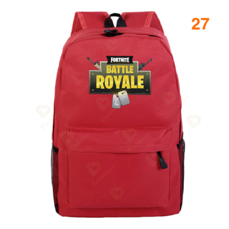 Fortnite – sac à dos Battle Royale pour adolescents, rose, bleu, noir, blanc, pour l&39école, capacité ordinateur, voyage, ordin