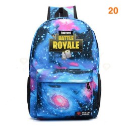 Fortnite - Battle Royale mochila para adolescentes, rosa, azul, negro, blanco, para la escuela, la capacidad del ordenador, viajes, port&aacute;til