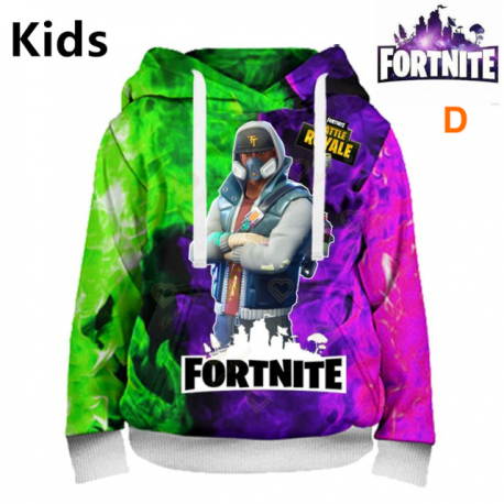Sudadera con capucha y estampado del héroe de Fortnite, nuevo diseño, casual, para niños, hombres, mujeres, niños y f