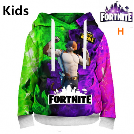 New Design Fortnite Hero Print Casual Hoodie Sweatshirt For Kids Men Women Boys Girls
