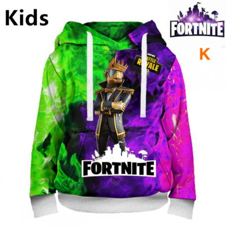 Sudadera con capucha y estampado del héroe de Fortnite, nuevo diseño, casual, para niños, hombres, mujeres, niños y f