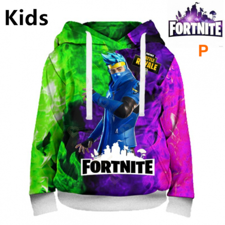 New Design Fortnite Hero Print Casual Hoodie Sweatshirt For Kids Men Women Boys Girls