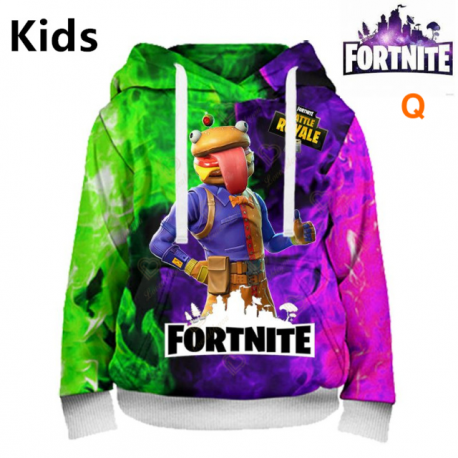 Sweat-shirt à capuche avec impression de héros Fortnite, nouveau Design, décontracté, pour enfants, hommes, femmes, garçons et f
