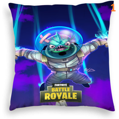 housse de coussin imprimée fortnite