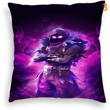 funda de cojín estampada fortnite