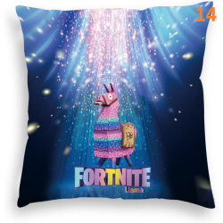 funda de cojín estampada fortnite