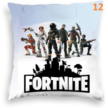 funda de cojín estampada fortnite