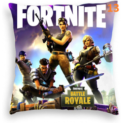 housse de coussin imprim&eacute;e fortnite