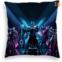 housse de coussin imprim&eacute;e fortnite