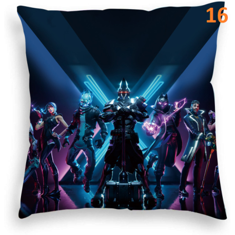 funda de cojín estampada fortnite