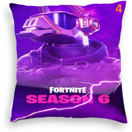 funda de cojín estampada fortnite