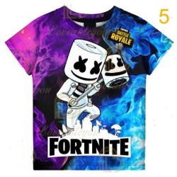 camiseta de manga corta para hombre y mujer FORTNITE