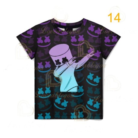 t-shirt manches courtes pour hommes et femmes FORTNITE 