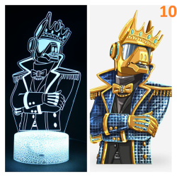 Lampe Led Fortnite multicolore avec télécommande