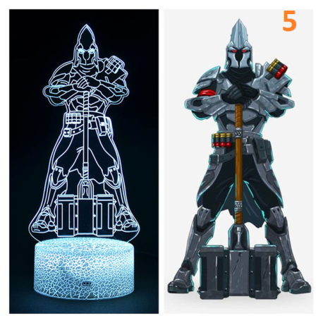 Lampe Led Fortnite multicolore avec télécommande